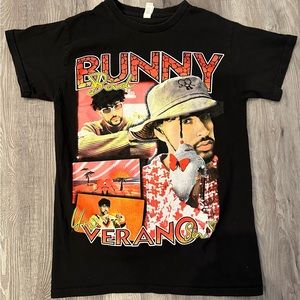 Bad Bunny black tee shirt women’s size small